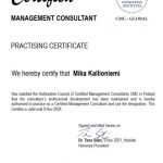 CMC sertifikaatti 2021
